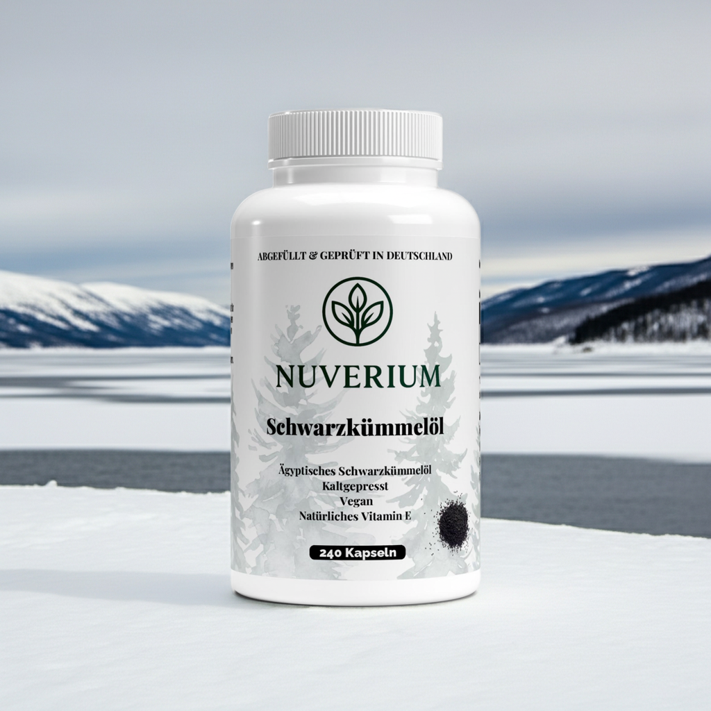 Ägyptisches Schwarzkümmelöl - 240 vegane Softgels